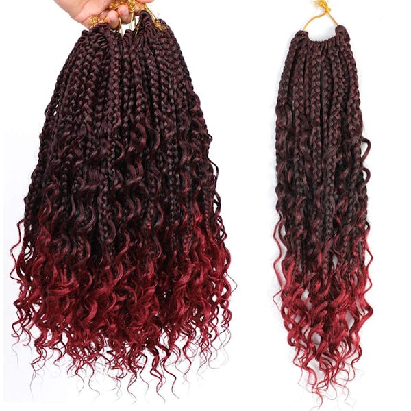 14 Inch Box Braids Crochet Hair for Black Women Crochet Box Braids