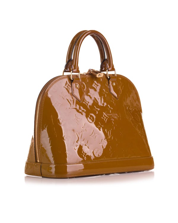 Monogram Vernis Louis Vuitton Preloved Alma PM Bag