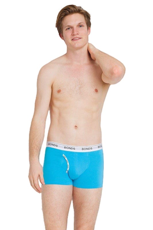 6 X Mens Bonds Guyfront Trunks Underwear Ocean Blue MZVJ Ocean Blue EHD -  Onceit