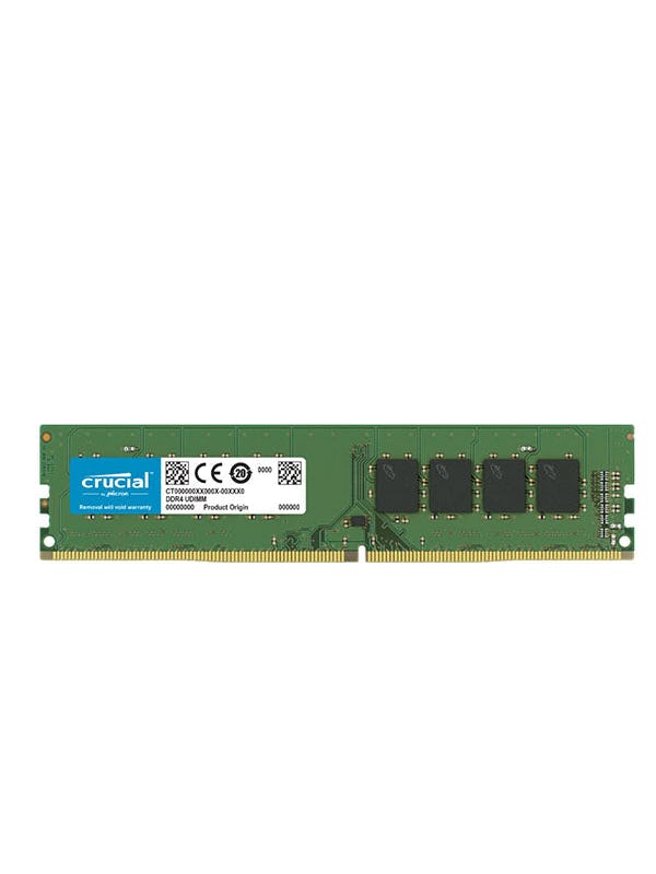 Crucial 16Gb Ddr4 Udimm 3200Mhz Cl22 Desktop Pc Memory Ram - Onceit