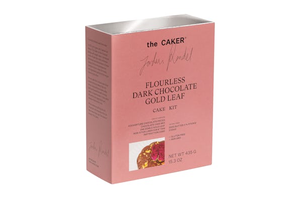 Flourless Dk Chocolate Gold Leaf Cake Kit
