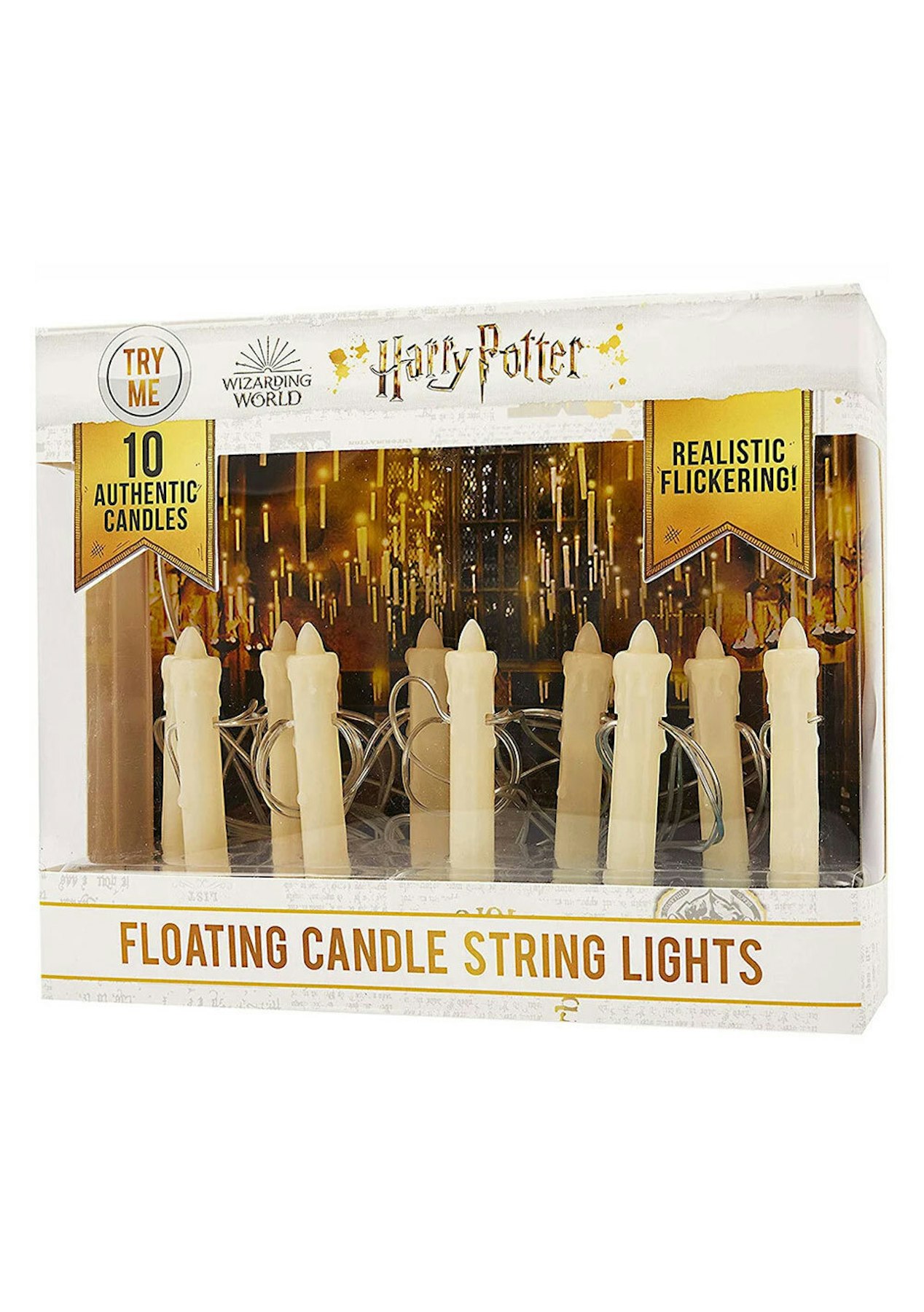 Harry Potter 6cm Floating Candle String Lights LED Street Light Night Bed Lamp 