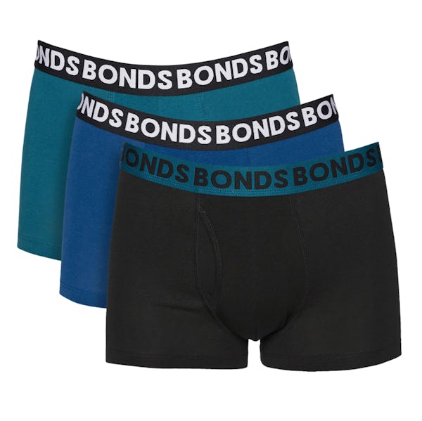 15 x Mens Bonds Everyday Trunks Underwear Mixed Pack 10K Multi - Onceit