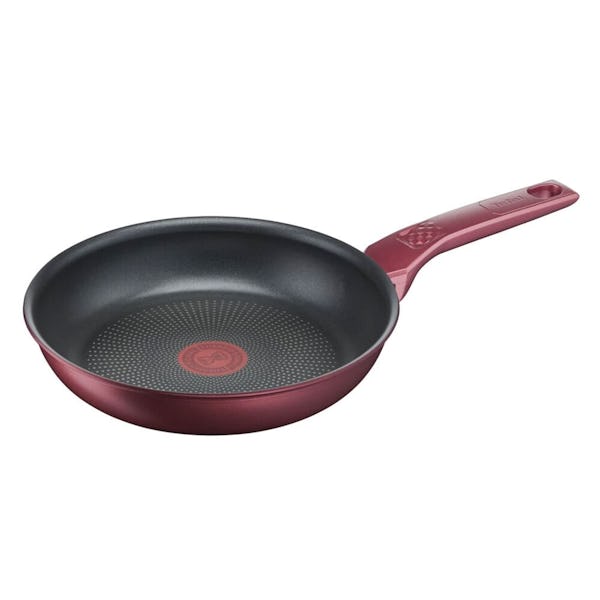 Tefal Daily Chef 28cm Non-Stick Cooking Stir-Fry Wok Induction/Gas Cookware  Red - Onceit