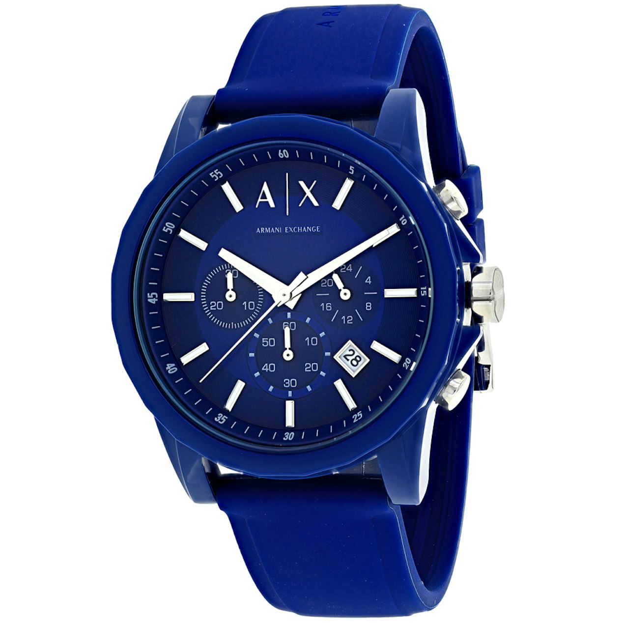 Armani Exchange Men's Classic Blue Dial Watch - AX1327 - Onceit