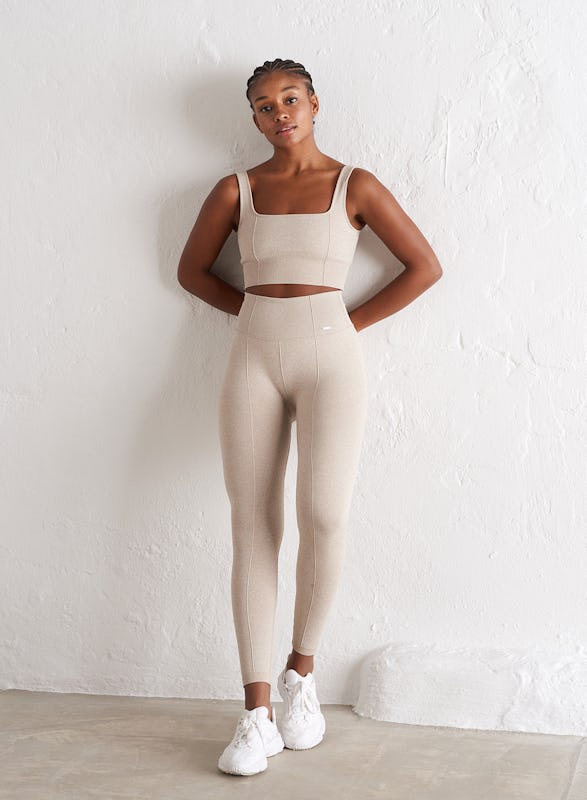 Aim'n BEIGE LUXE SEAMLESS TIGHTS - Onceit