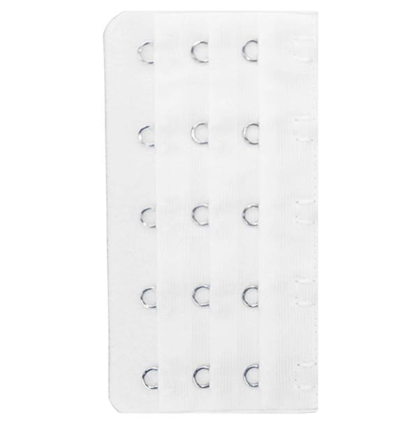 Generic 5 Hooks Bra Extenders Strap Clip White Womens Accessory 5-Hook  WHITE Size: One Size - Onceit