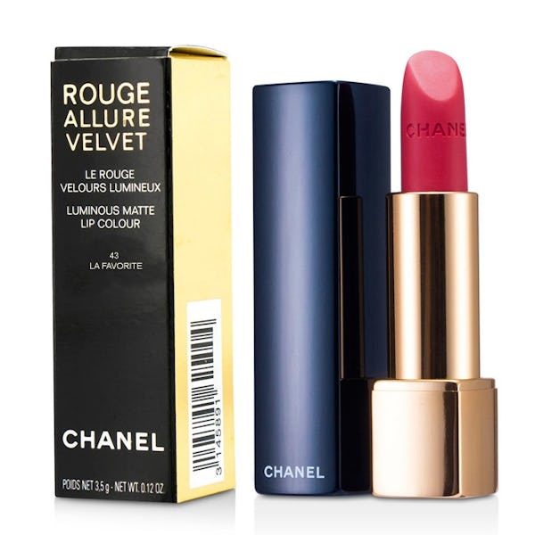 Chanel Rouge Allure Velvet # 43 La Favorite 3.5g/0.12oz - Onceit