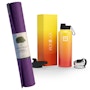 Jade Yoga Harmony Mat - Olive & Iron Flask Wide Mouth Bottle with