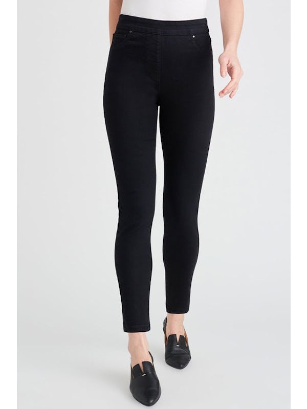 Capture - Womens Jeans - Black Jeggings - Solid Cotton Leggings - Casual  Fashion - All Season - Superstretch Tights - Office Trousers - Work  Clothes. - Onceit