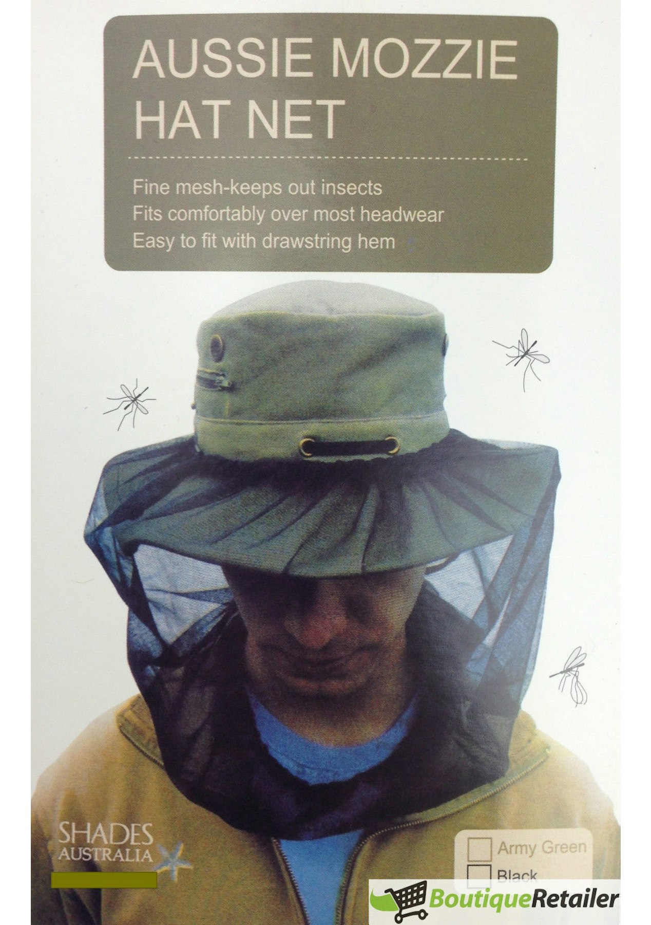 Mosquito Net Head Protector Bee Bug Mesh Insect Mozzie Fishing Fly Camping  New 